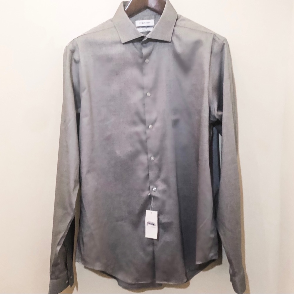 New W Tags Calvin Klein Slim Fit Men’ Shirt